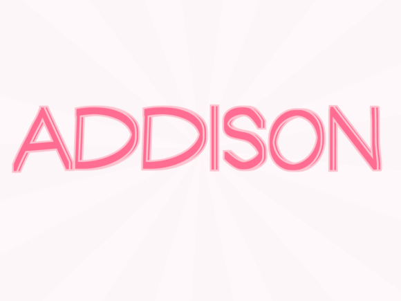 Addison: A Handwritten Typeface for Editorial Design