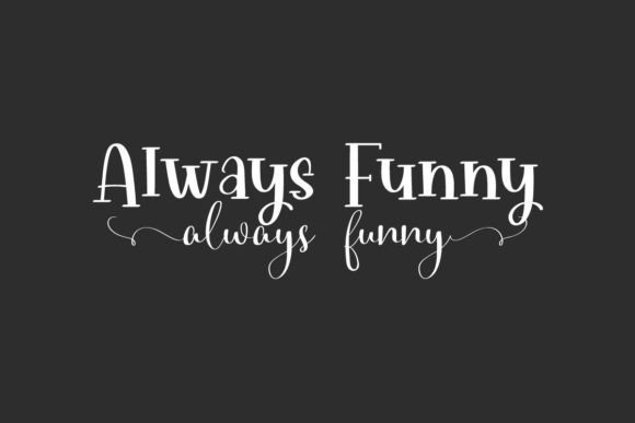 Always Funny Duo: The Perfect Typeface for Small Business Branding
