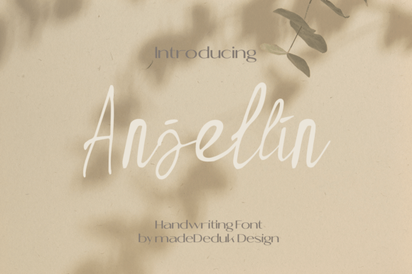 Anjellin Script: A Realistic Typeface for Authentic Campaigns