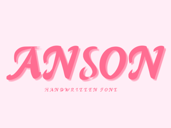 Anson: The Handwritten Typeface That Elevates Small Business Branding