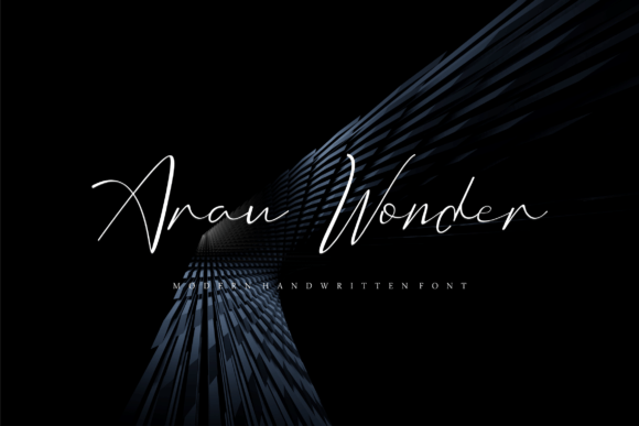 Arau Wonder: The Handwritten Font That Elevates Brand Visuals