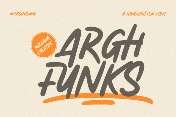 Arghfunks: The Creative Typeface That Elevates Small Business Branding