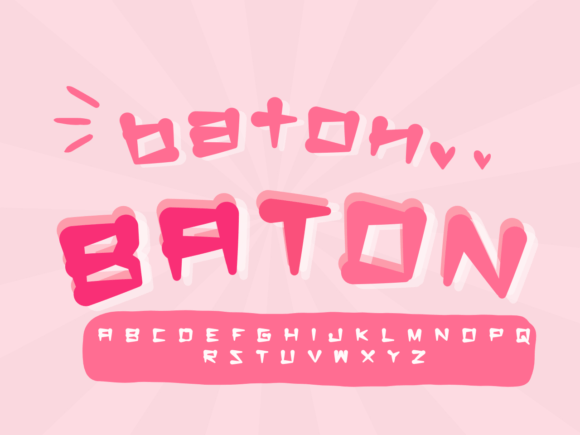 Baton: The Handwritten Typeface for Modern Editorial Design