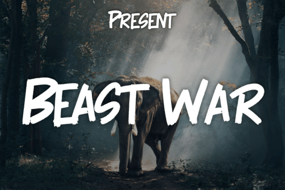 Beast War: A Premium Script Amp Typeface for Bold Branding
