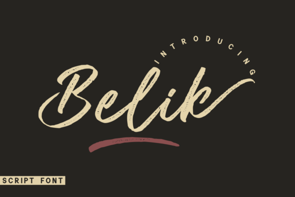 Belik: The Handwritten Typeface That Brings Flow to Your Campaigns