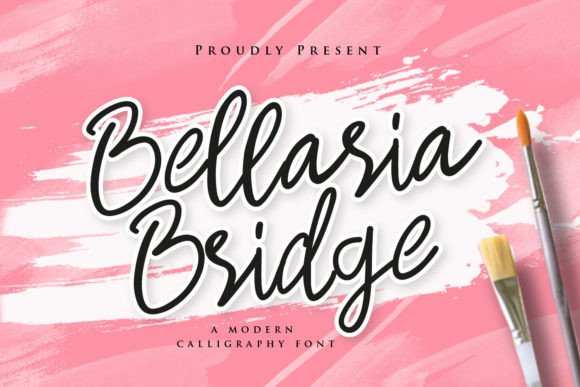 Bellaria Bridge: The Handwritten Script Font That Elevates Campaign Design