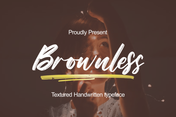 Brownless: A Modern Script Font for Dynamic Web Design