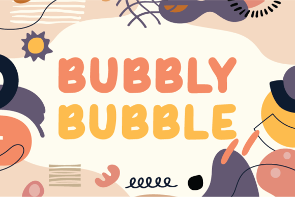 Bubbly Bubble: The Handwritten Typeface for Creative Crafters