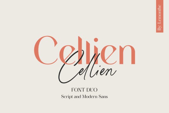Cellien Typeface: Elevate Your Handmade Brand with Elegance