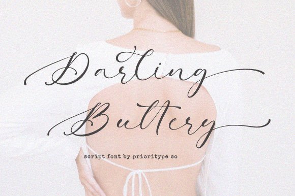 Darling Buttery: A Modern Script Typeface for Authentic Branding
