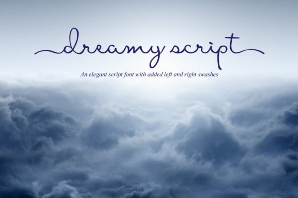 Dreamy Script: A Hand-Drawn Typeface for Elegant Branding