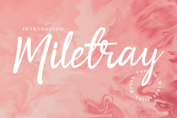 Miletray: The Handwritten Typeface That Elevates Your Brand