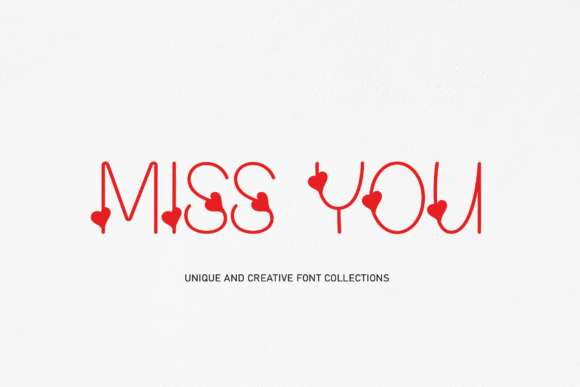 Miss You: The Decorative Script Font That Elevates Campaign Visuals
