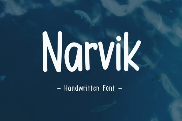 Narvik: The Handwritten Typeface for Authentic Small Business Branding