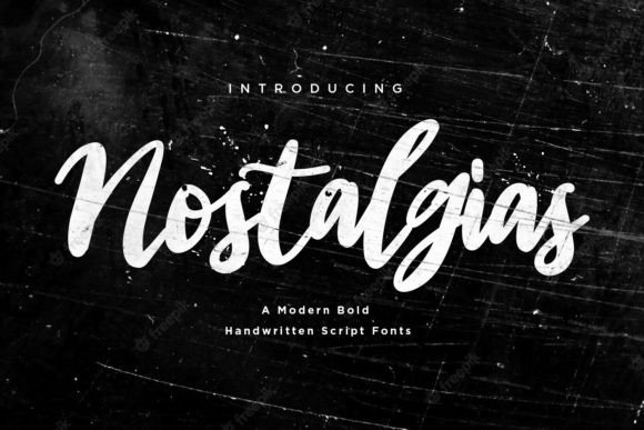 Nostalgias: The Handwritten Typeface That Elevates Small Business Branding