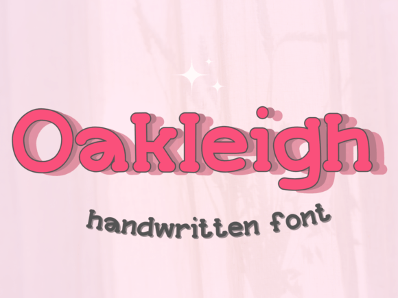 Oakleigh: A Script Amp Font for Modern Web Design
