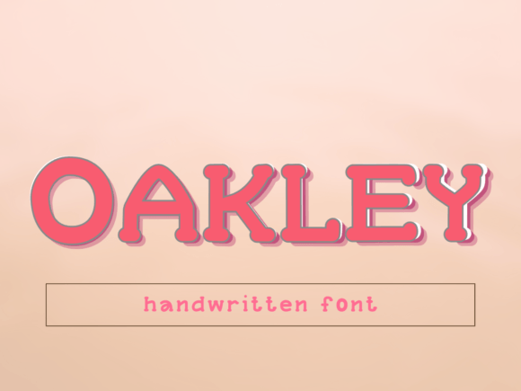 Oakley: The Handwritten Typeface That Elevates Modern Web Design