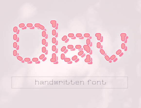 Olav: A Playful Handwritten Typeface for Warm Brand Identities