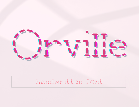 Orville: The Whimsical Handwritten Font for Creative Crafters