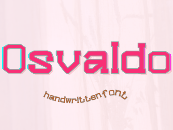 Osvaldo: The Perfect Handwritten Font for Modern Web Design