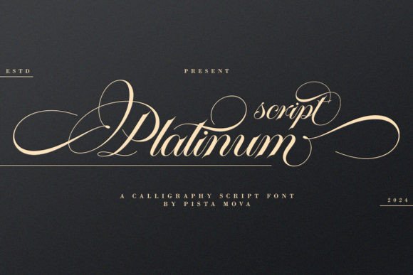 Platinum Script: The Elegant Typeface for Modern Editorial Design
