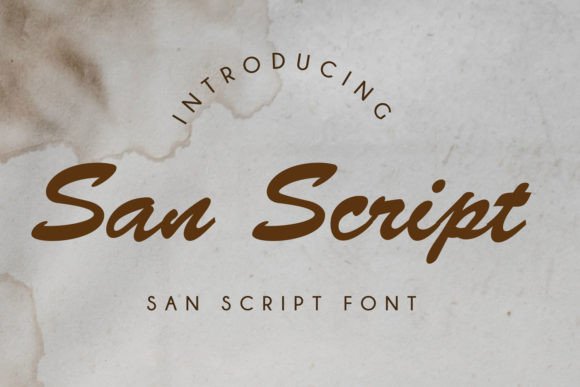 San Script: The Organic Typeface That Brings Digital Brands to Life