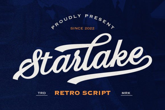 Starlake - Retro Script: The Perfect Typeface for Stylish Web Design