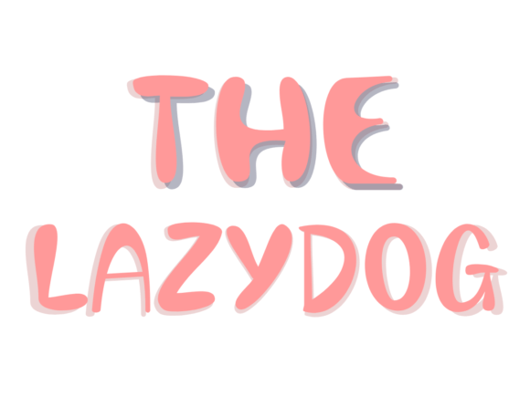 The Lazy Dog: A Handwritten Typeface for Scroll-Stopping Brand Content